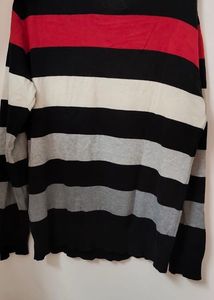 Pepe Jeans Striped V-Neck Sweater ❤️