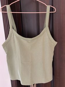 Olive Green Camisole Top