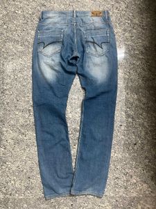 Men's Light Wash Denim Jeans