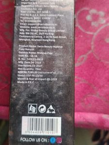 Swiss Beauty Makeup Fixer Natural