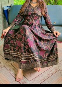 Angrakha Style Full Sleeves Kurta