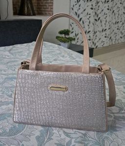 👜 sparkly grey Hand Bag