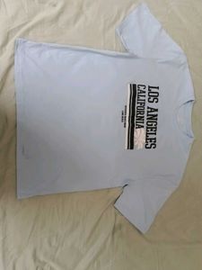 Light Blue Los Angeles California T-Shirt