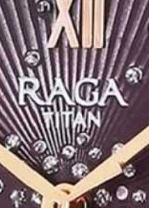 Elegant Rose Gold Titan Raga Watch