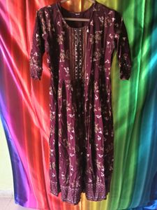 saree with kurti combo
