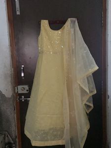 Ethnic Gown With Duppata