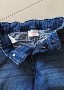 Kids Wide Leg Denim Jeans