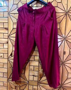 Elegant Maroon &amp; Black Kurta