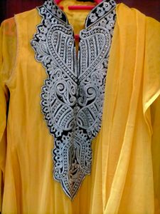 Yellow 💛 Chudidar #netdress