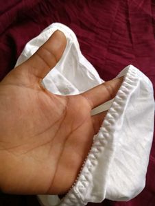 Vintage White Control Panties