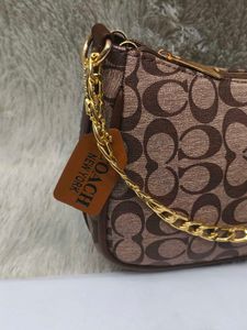 Coach Monogram Shoulder Bag