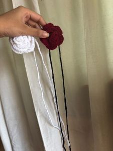 Handmade Rose Choker Necklace