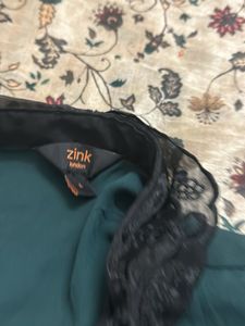 Elegant Embellished Collar Blouse