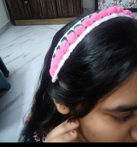 Handmade Crochet hair band/Scarf only one