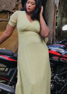 Elegant Light green best for summer vacations nd o