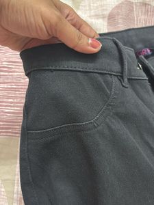 Black Skinny Fit Pants