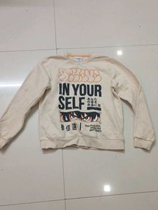 Anime Graphic Print Sweatshirt