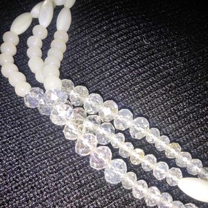 Elegant Vintage Multi-Strand Beaded Necklace