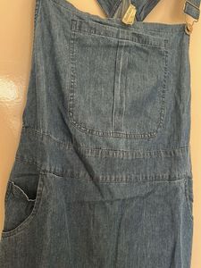 Denim Overall Dress