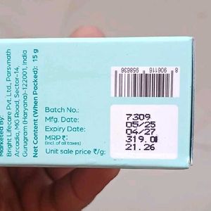 HK Vitals Natural Vitamin E Under Eye Cream