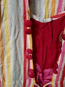 Bohemian Striped Maxi Dress