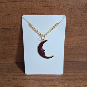 🌜 | Celestial Crescent Moon Necklace