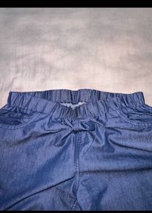 Denim jogger