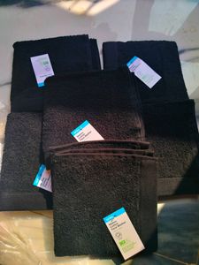 New Anko Australia 100% Cotton 6 Pc Face Towel