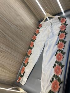 Ivory Floral Elegance Co-ord Set