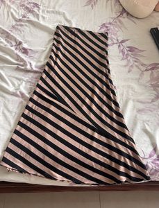 Striped Maxi Skirt