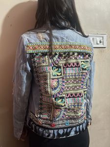 Embroidered Denim Jacket