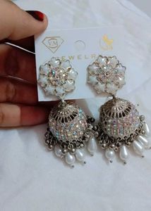 Elegant Jhumka Earrings Set