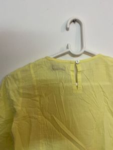 Elegant Yellow Embroidered Kurta