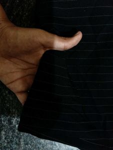 Pinstripe Flared Pants
