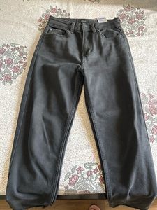 ONLY Charcoal Color Straight Jeans