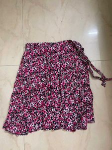 Floral Wrap Skirt 🌸