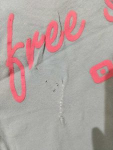 Sleeveless Hoodie "Free Spirit" Graphic Tee