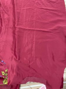 Hand Painted, semi stiched Suit