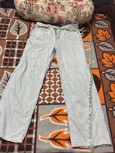 Light Wash Wide Leg Jeans
