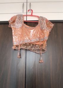 Fish cut Choli traditional
