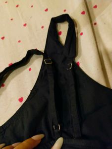 Chic Black Corset Top with Bow Detail