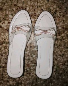 Sparkling Bow Sandals