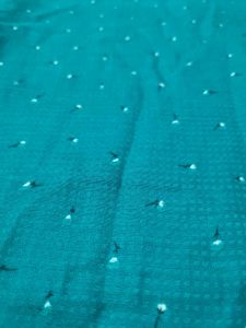 Teal Polka Dot Dress
