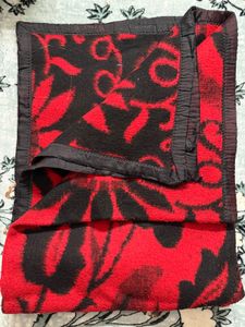 🆕Floral Red Blanket