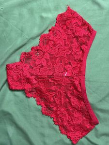 USED and Customiseable lace red panty