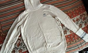 Cream High Neck Sweater