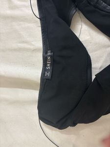 Black Halter Neck Crop Top