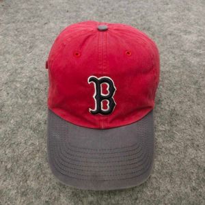 Red Boston Baseball Cap