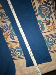 Stylish Blue Flared Pants