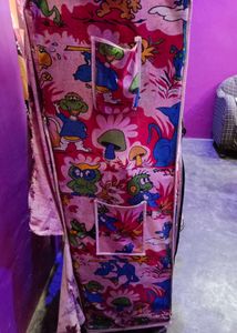 Kids' Cartoon Wardrobe 4 Compartments